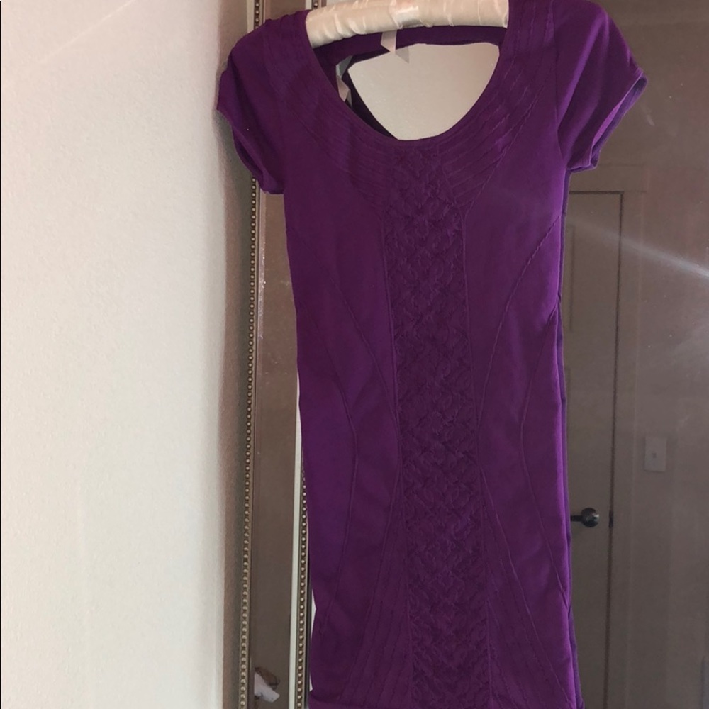 Purple dress
